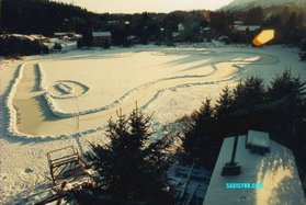 Susan Lake as shoveled by Sadi Synn