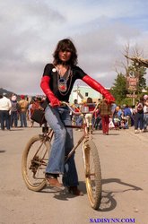 Image of Sadi Synn, at Seldovia Alaska Fourth of July 1986
