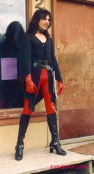 Image of Sadisynn, on Linwood Bar porch, Seldovia